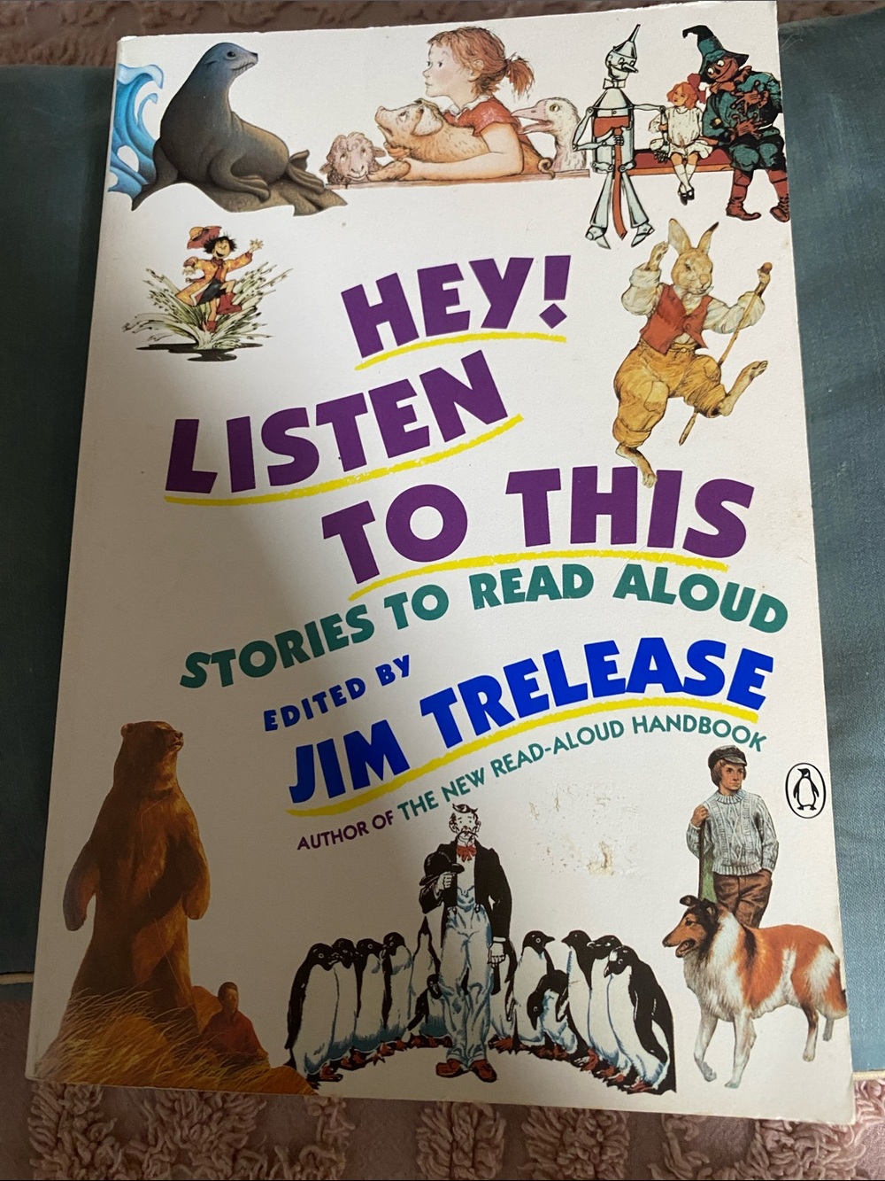 Jim Trelease "Hey! Listen to This" - Children's Read-Aloud Stories (White)